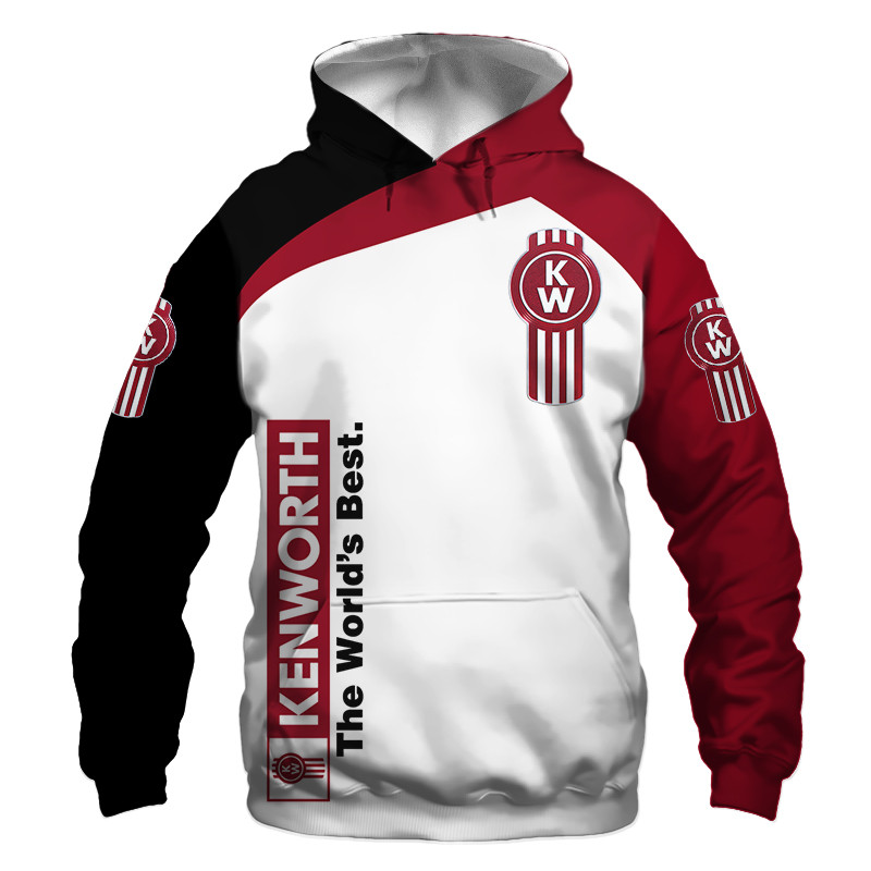 Kenworth t-shirt hoodie apparel 3D full printing 