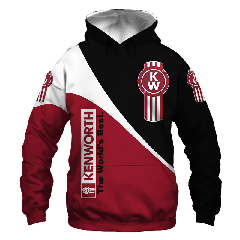 Kenworth t-shirt hoodie apparel 3D full printing 