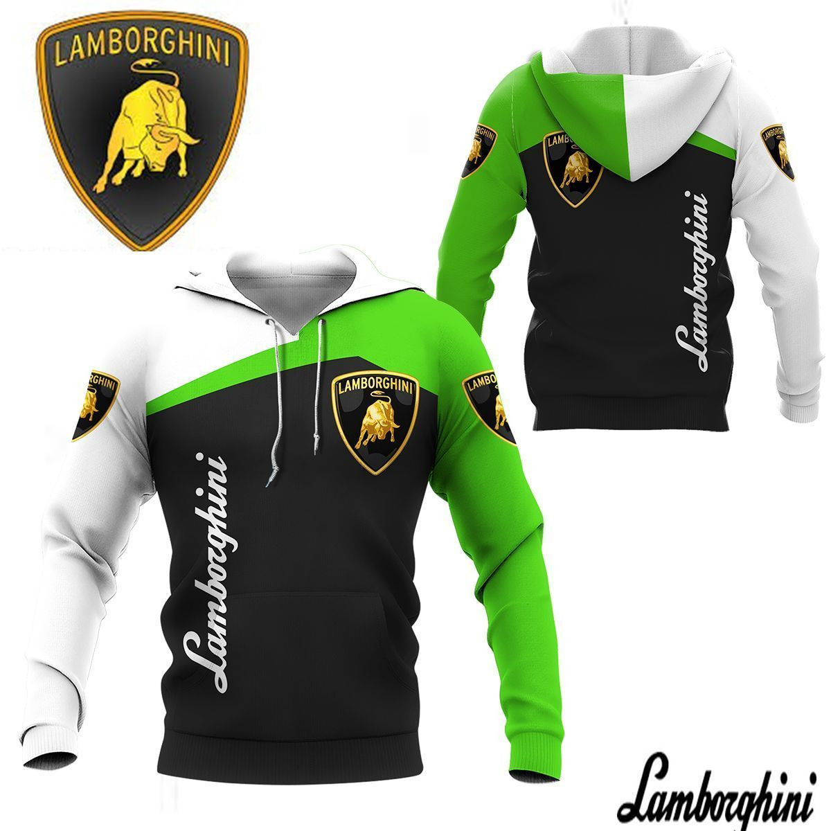 Lamborghini 3D ALL OVER PRINTED SHIRTS VER 10 
