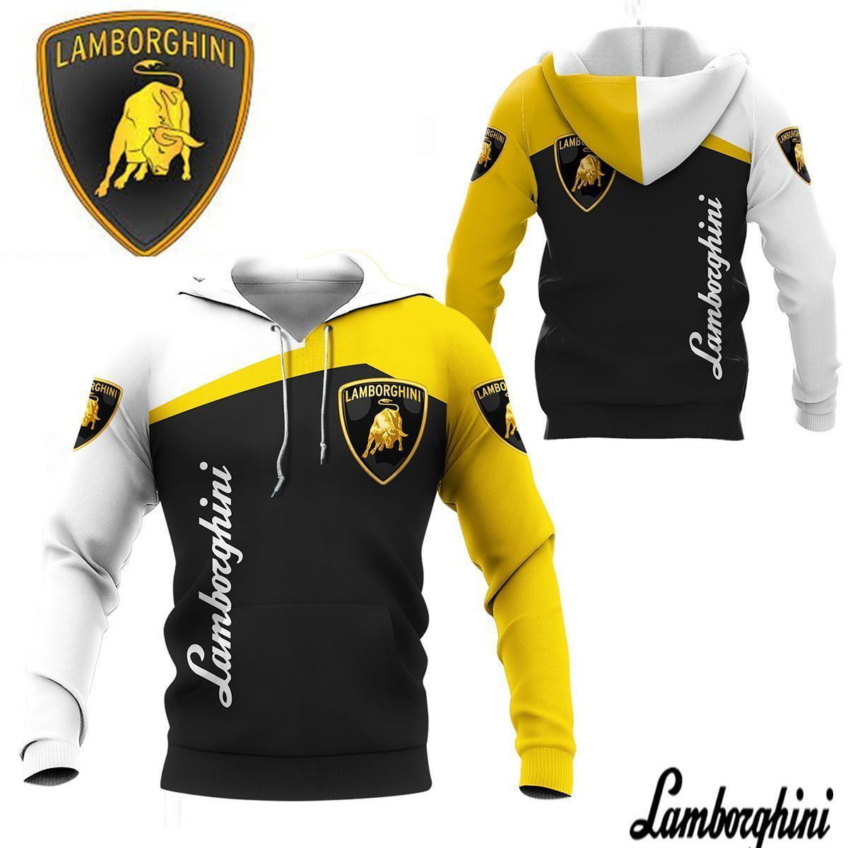 Lamborghini 3D ALL OVER PRINTED SHIRTS VER 12 
