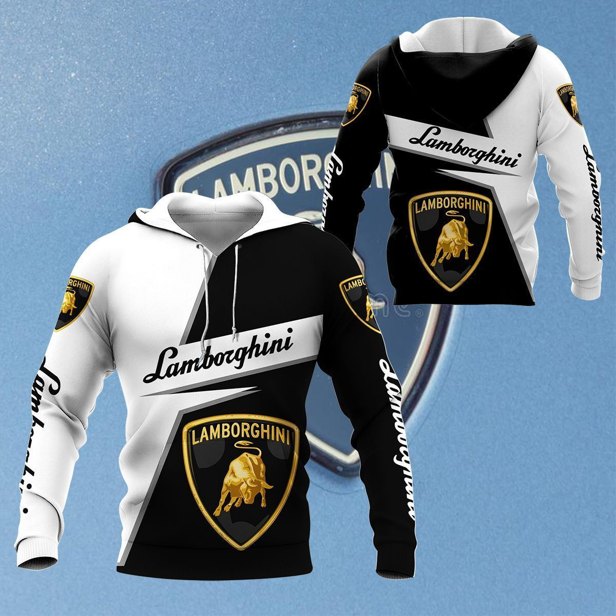 Lamborghini 3D ALL OVER PRINTED SHIRTS VER 2 