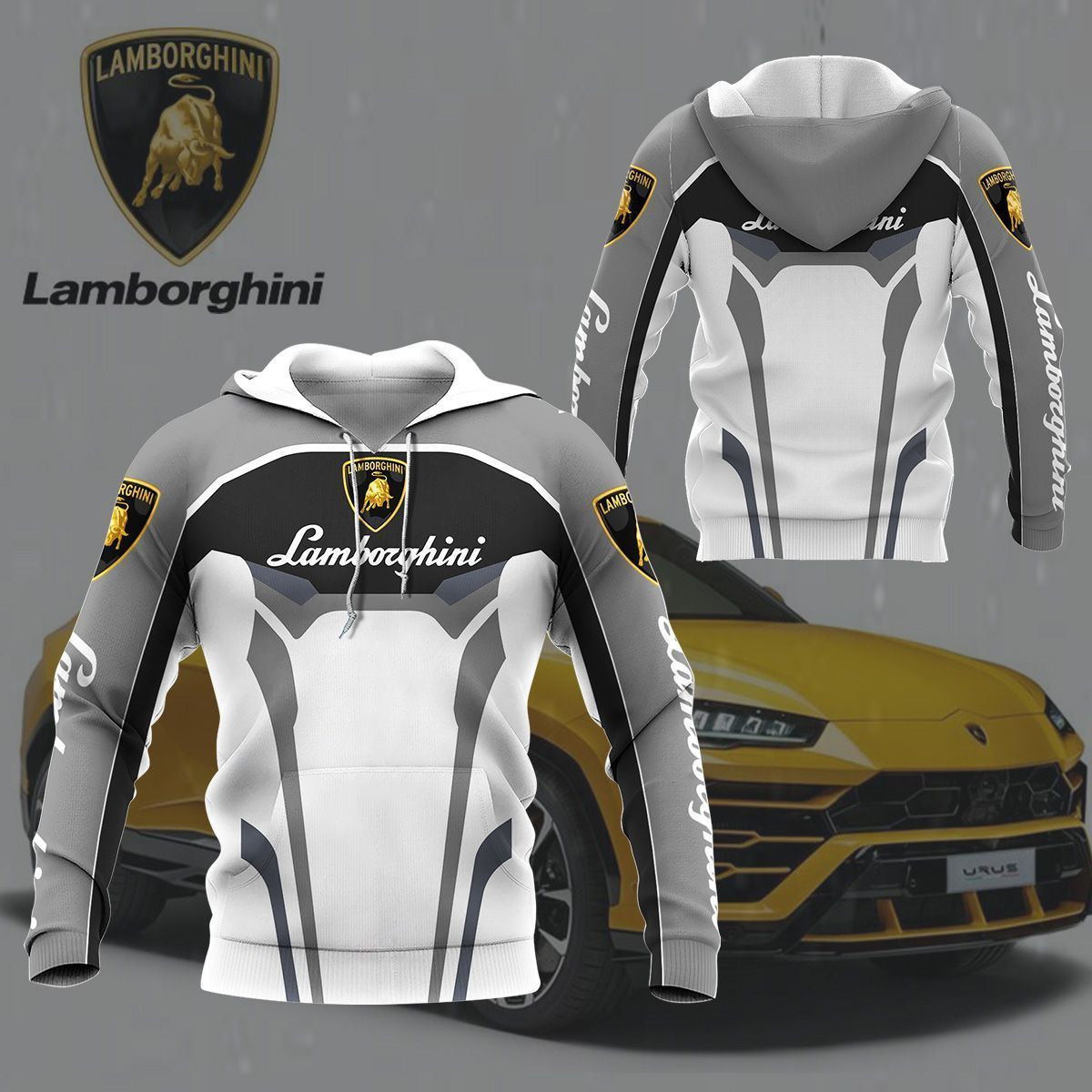 Lamborghini 3D ALL OVER PRINTED SHIRTS VER 9 
