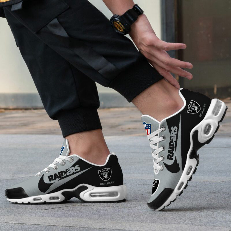Las Vegas Raiders Air Max Plus Sport Sneakers For Fan Gifts