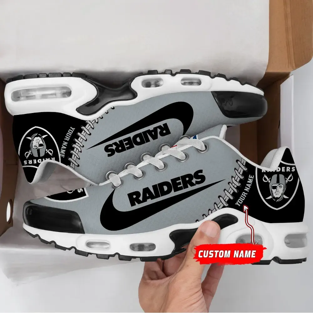 Las Vegas Raiders New Air Max Plus TN Shoes Air Cushion Sneaker 252LT-5373