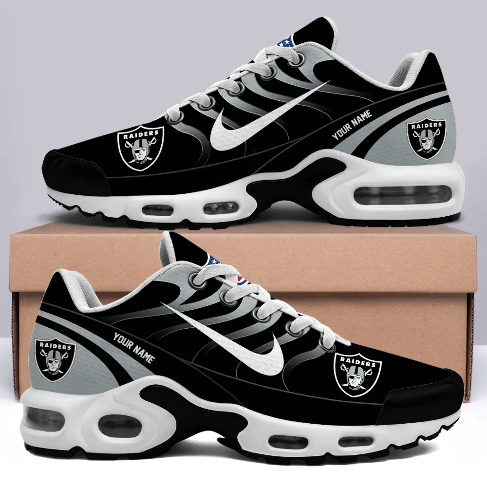 Las Vegas Raiders New Air Max Plus TN Shoes Air Cushion Sneaker 549HA-7775