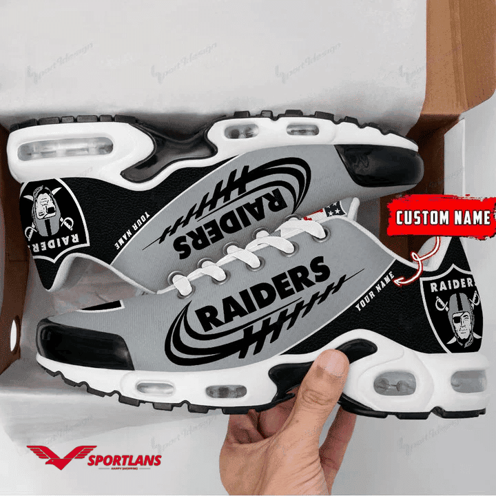 Las Vegas Raiders Personalized TN Shoes Air Cushion Sneakers DTTNS