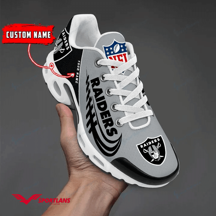 Las Vegas Raiders Personalized TN Shoes Air Cushion Sneakers DTTNS