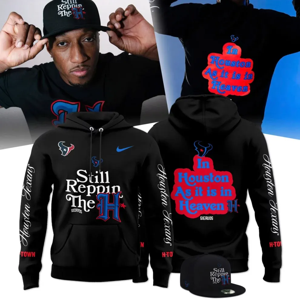 Lecrae x Houston Texans Black Hoodie 