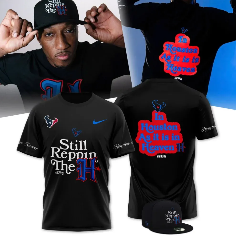 Lecrae x Houston Texans Black Tee 