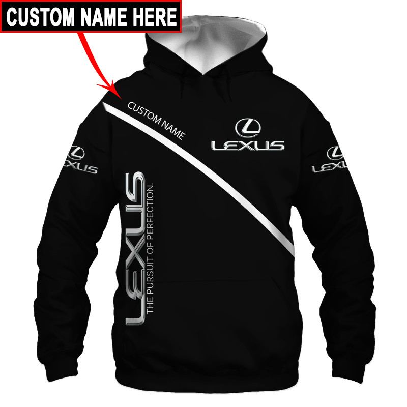 Lexus t-shirt hoodie apparel 3D full printing 