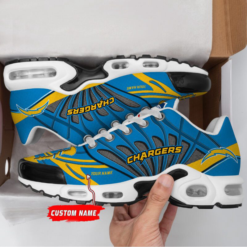 Los Angeles Chargers Air Max Plus Sport Sneakers For Fan Gifts