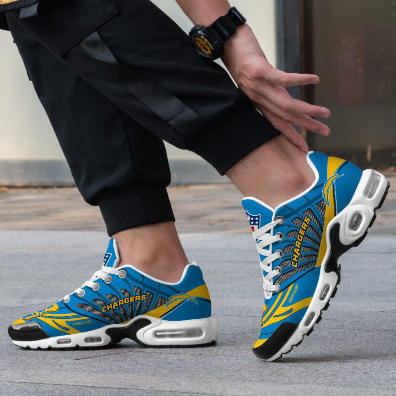 Los Angeles Chargers Air Max Plus Sport Sneakers For Fan Gifts