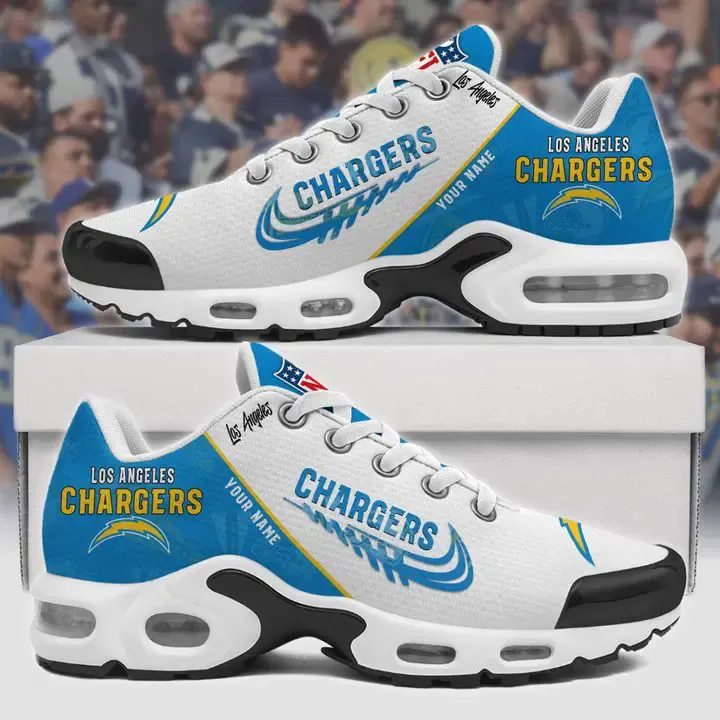 Los Angeles Chargers Personalized New Air Max Plus TN Shoes Air Cushion Sneaker 738EC-9801