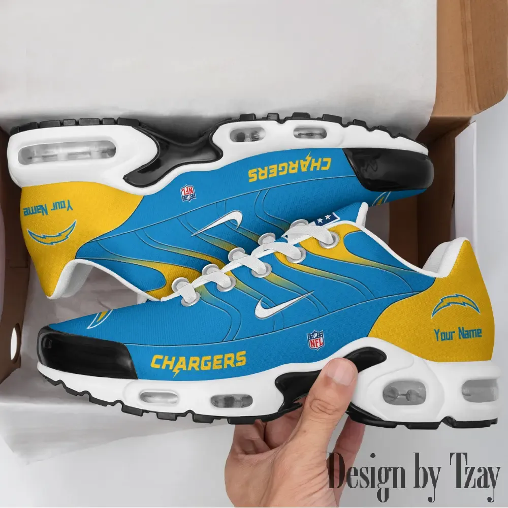 Los Angeles Chargers Personalized New Air Max Plus TN Shoes Air Cushion Sneaker DV1 143FC-4615