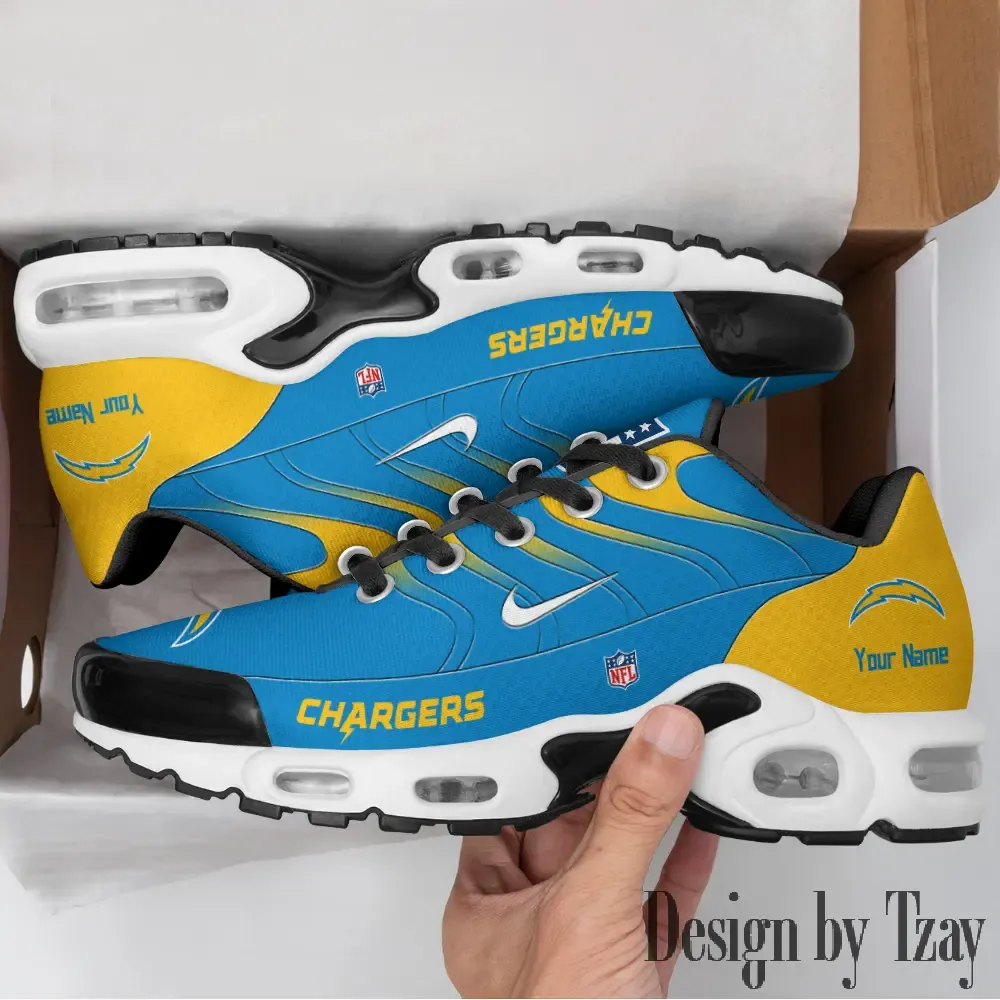 Los Angeles Chargers Personalized New Air Max Plus TN Shoes Air Cushion Sneaker DV1 143FC-4615