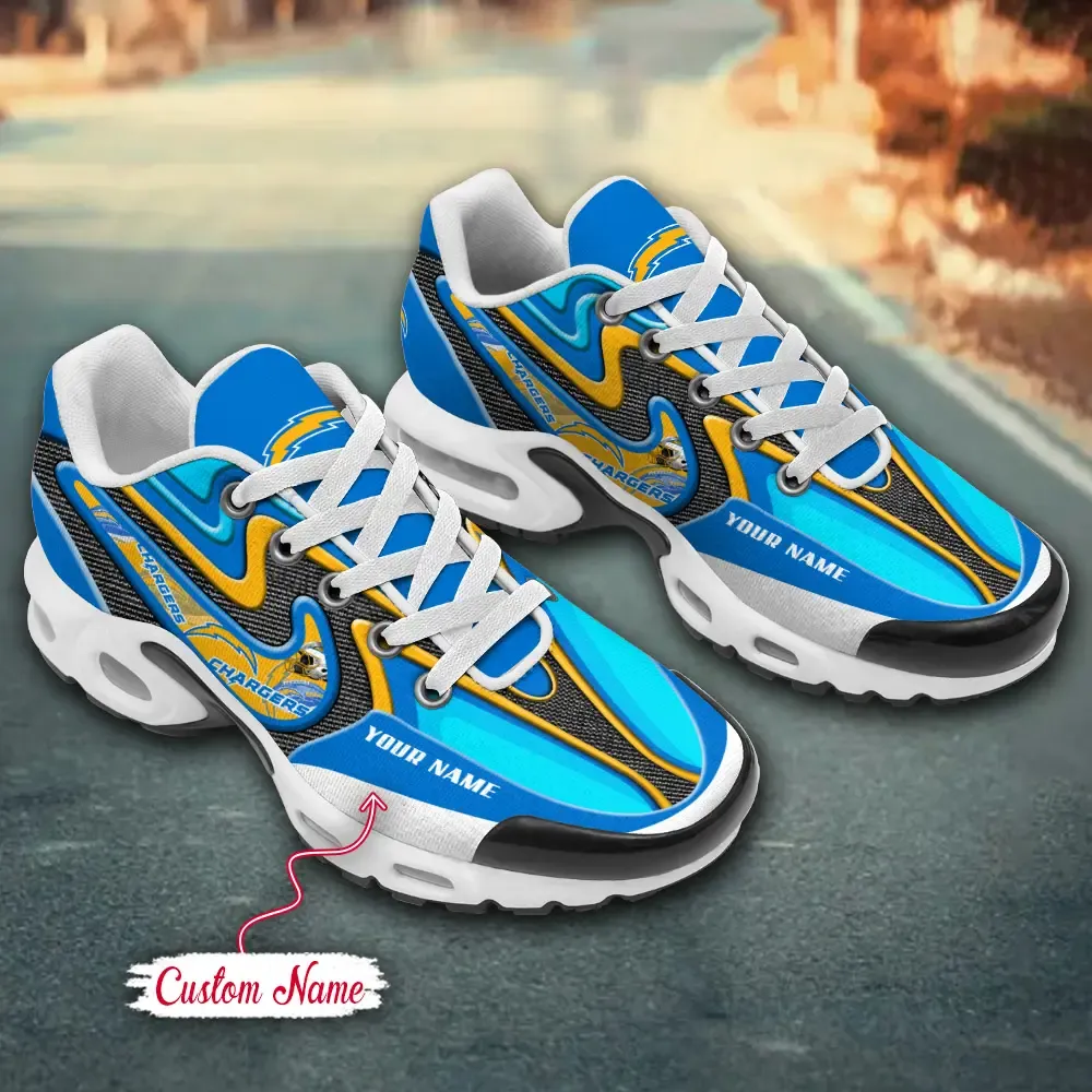 Los Angeles Chargers Personalized New Air Max Plus TN Shoes Air Cushion Sneaker DV1 437PX-3185
