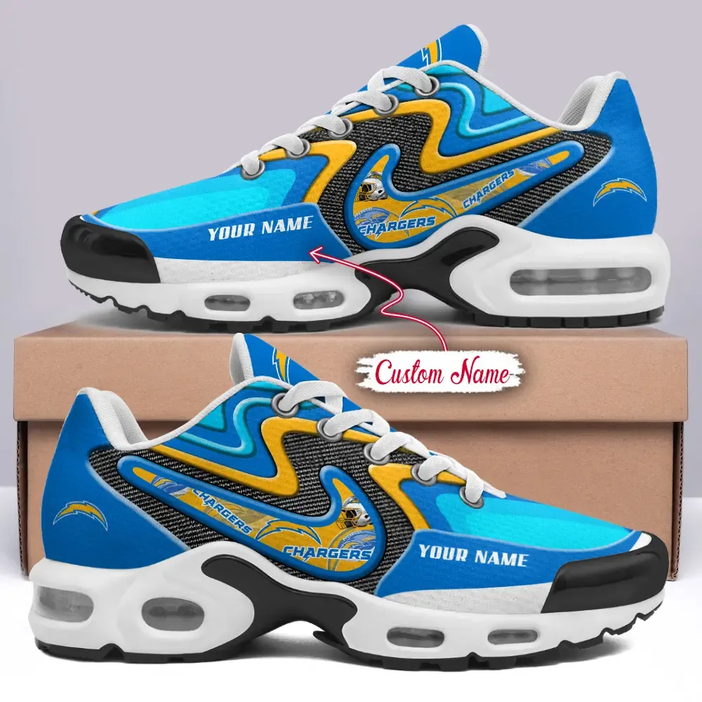 Los Angeles Chargers Personalized New Air Max Plus TN Shoes Air Cushion Sneaker DV1 437PX-3185