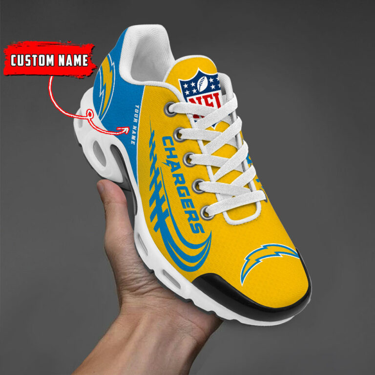 Los Angeles Chargers Personalized TN Air Max Shoes Air Cushion Sneakers