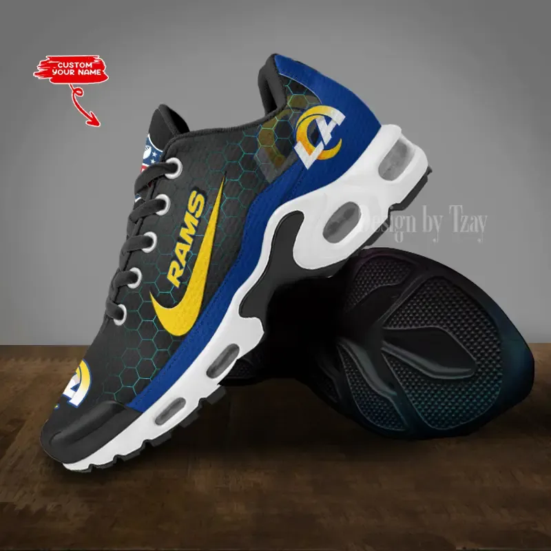 Los Angeles Rams Personalized New Air Max Plus TN Shoes Air Cushion Sneaker DV1 192NI-8341
