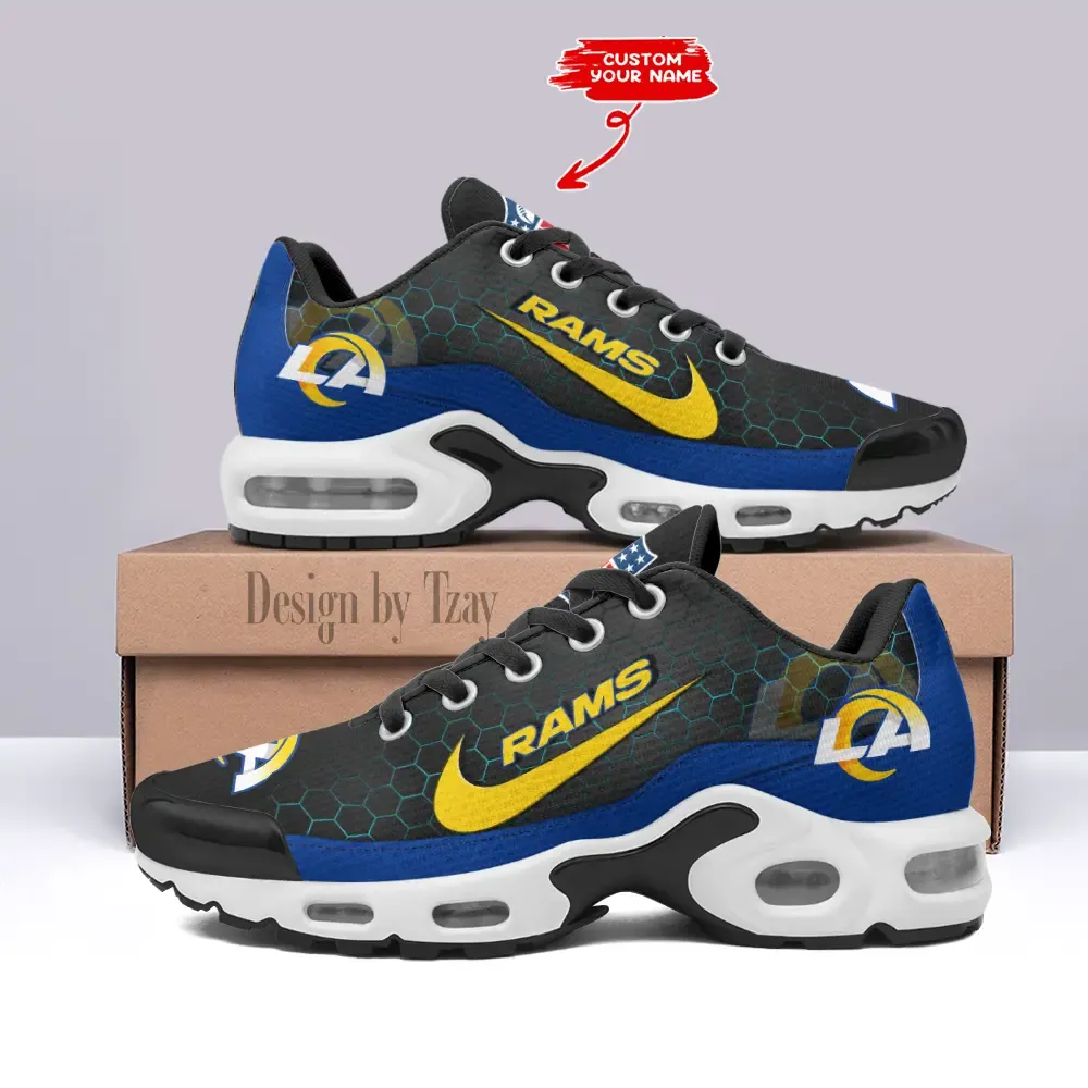 Los Angeles Rams Personalized New Air Max Plus TN Shoes Air Cushion Sneaker DV1 192NI-8341