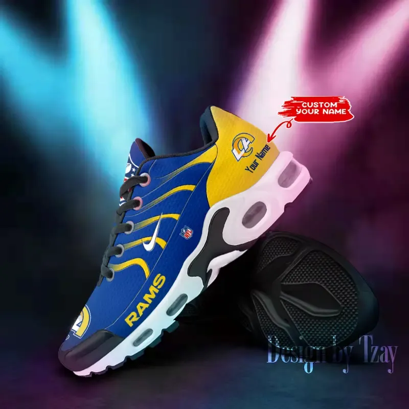 Los Angeles Rams Personalized New Air Max Plus TN Shoes Air Cushion Sneaker DV1 212HV-7927
