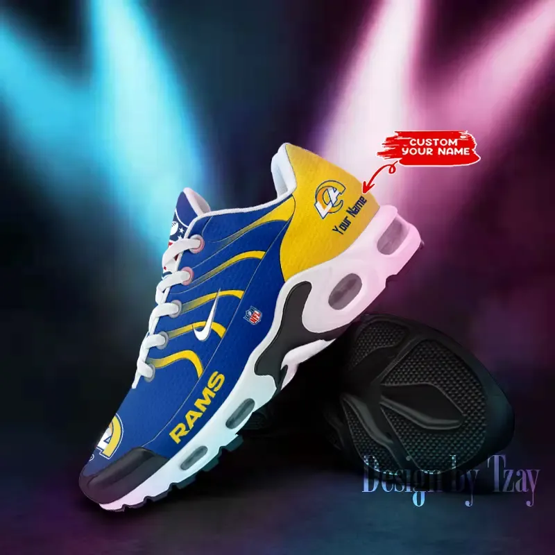 Los Angeles Rams Personalized New Air Max Plus TN Shoes Air Cushion Sneaker DV1 212HV-7927