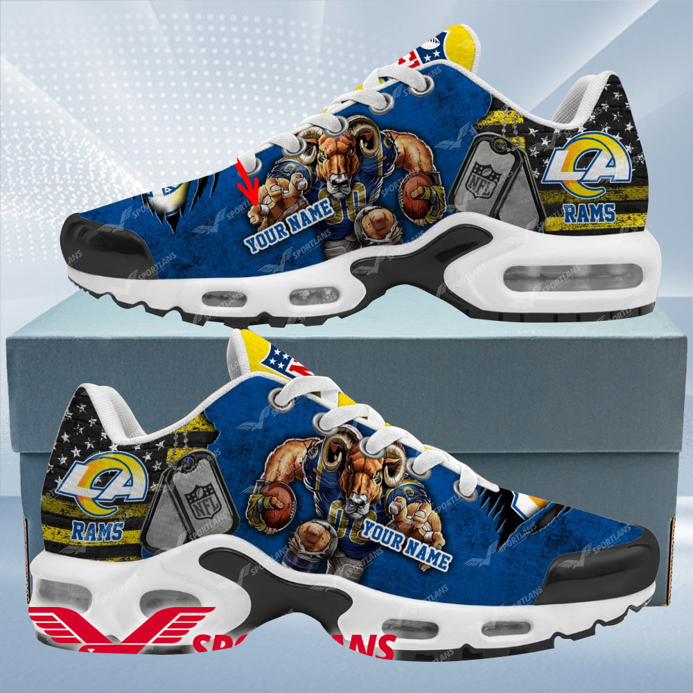 Los Angeles Rams Personalized TN Air Max Shoes Air Cushion Sneakers DTYNNS