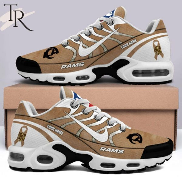 Los Angeles Rams Salute To Service Personalized TN Air Max Shoes Air Cushion Sneakers