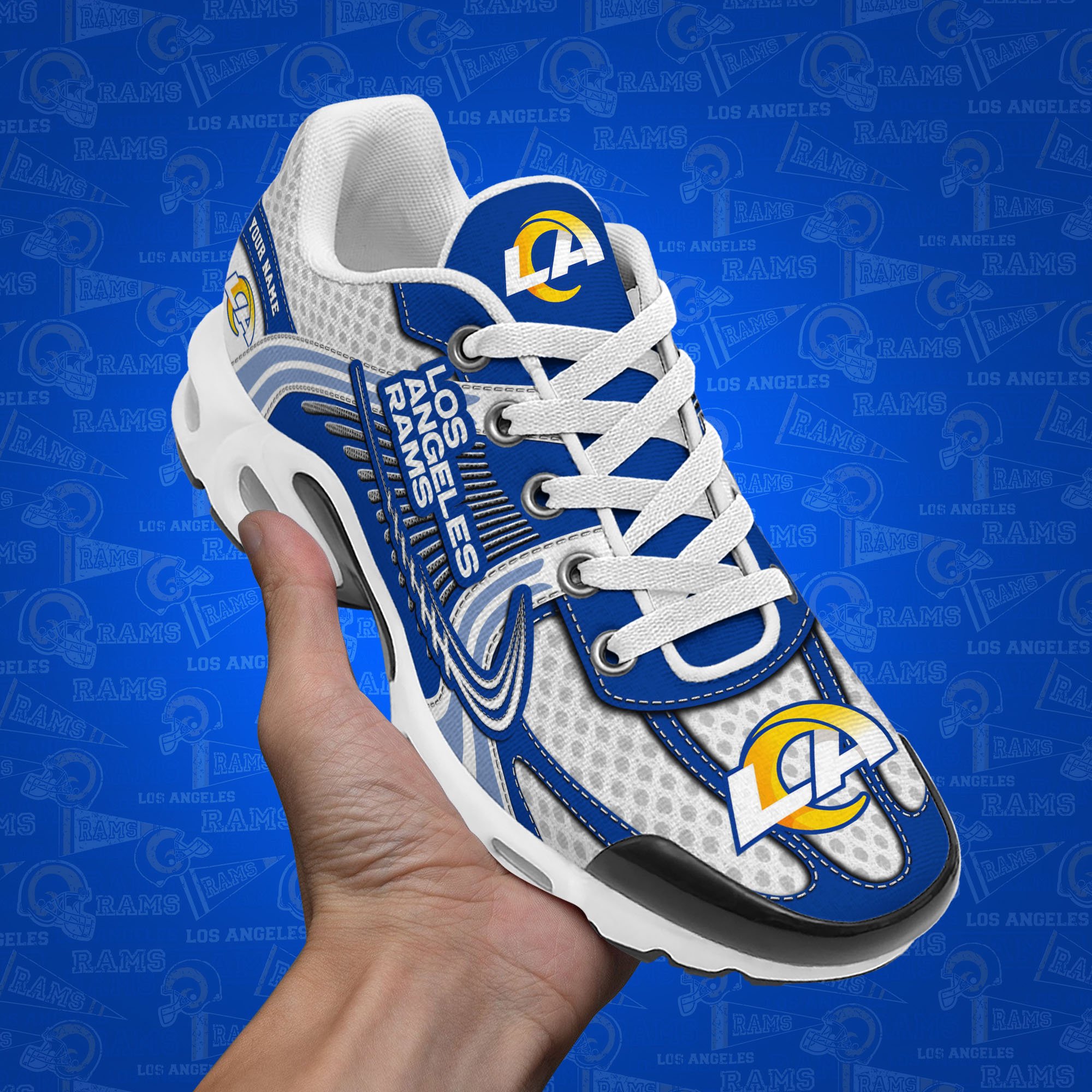 Los Angeles Rams TN Shoes Custom Your Name, Sport Team Shoes