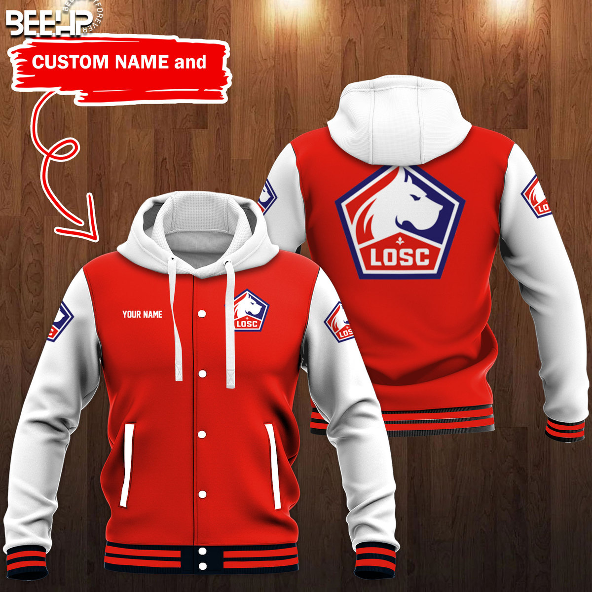 LOSC Lille Jacket Hoodie Shirt 