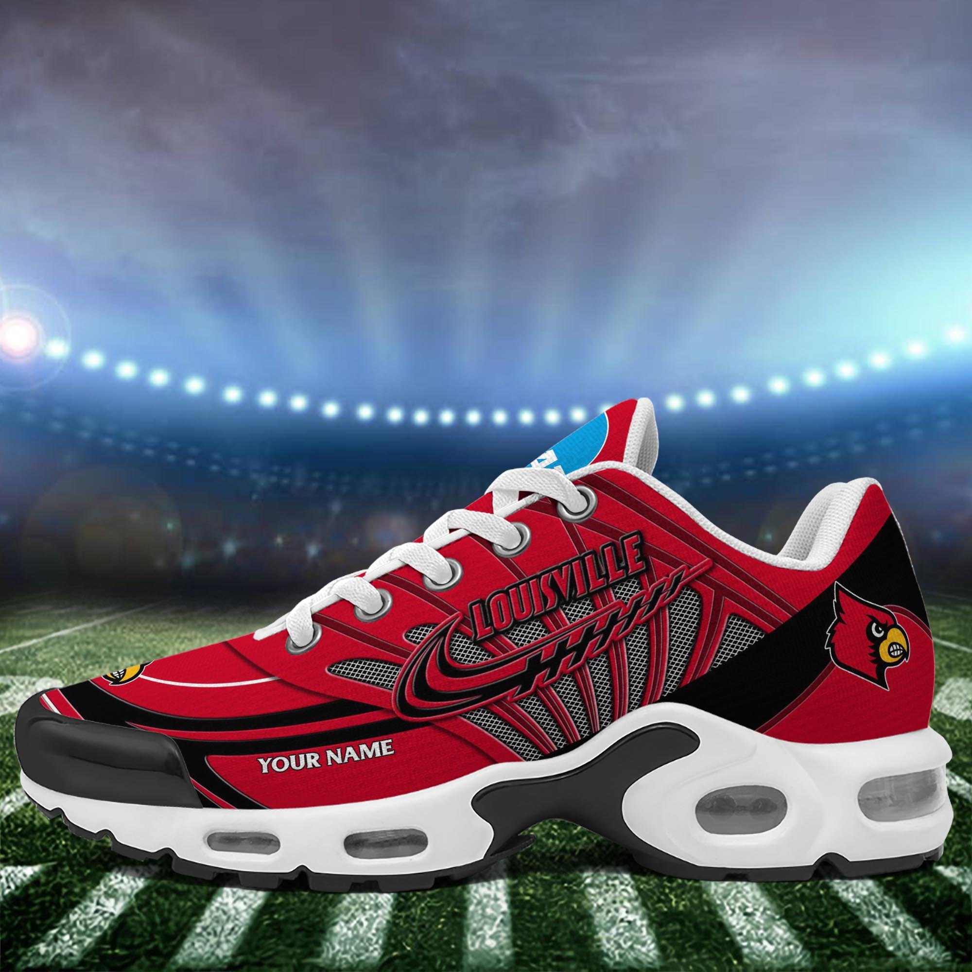 Louisville Cardinals TN Shoes 2025 Version Custom Your Name 594