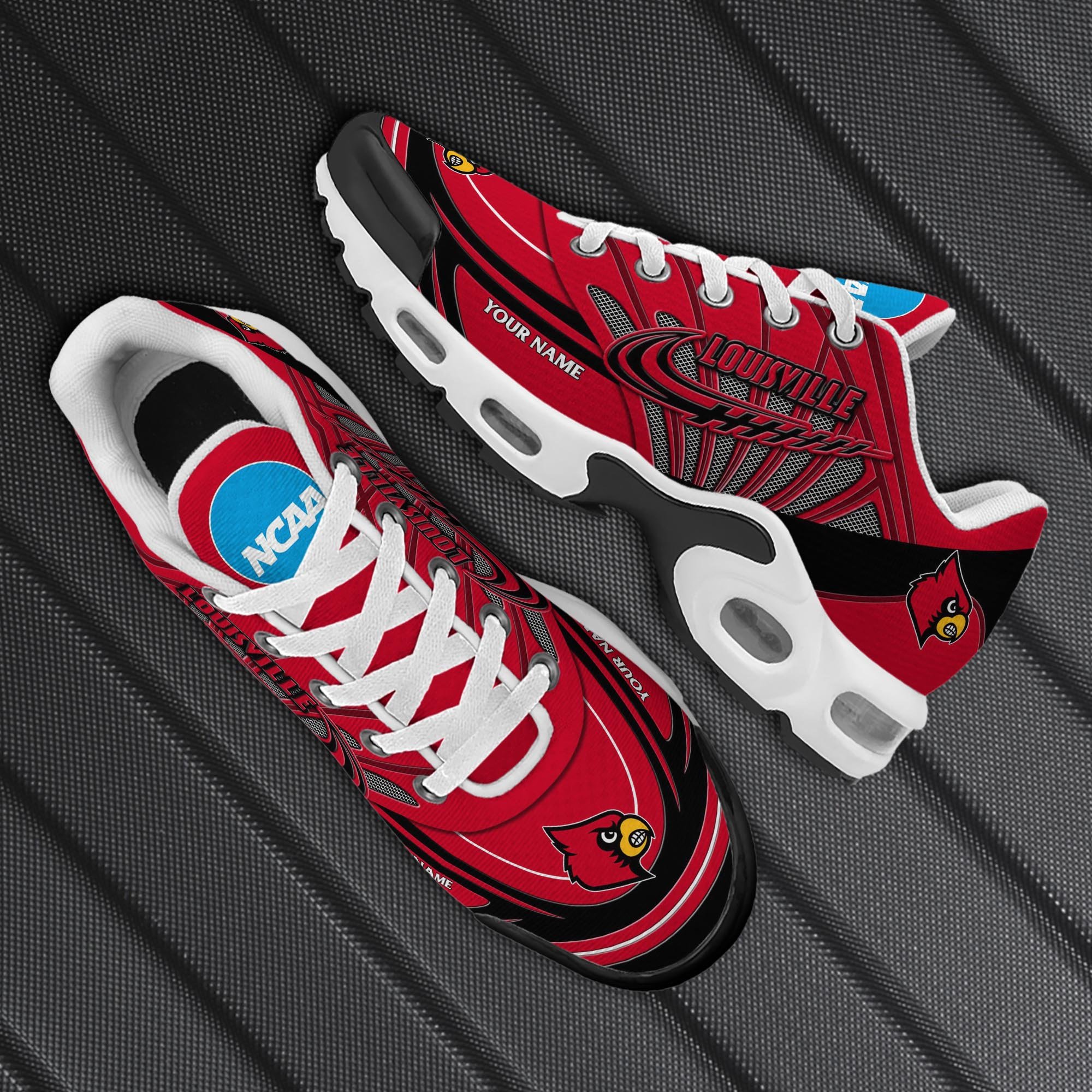 Louisville Cardinals TN Shoes 2025 Version Custom Your Name 594