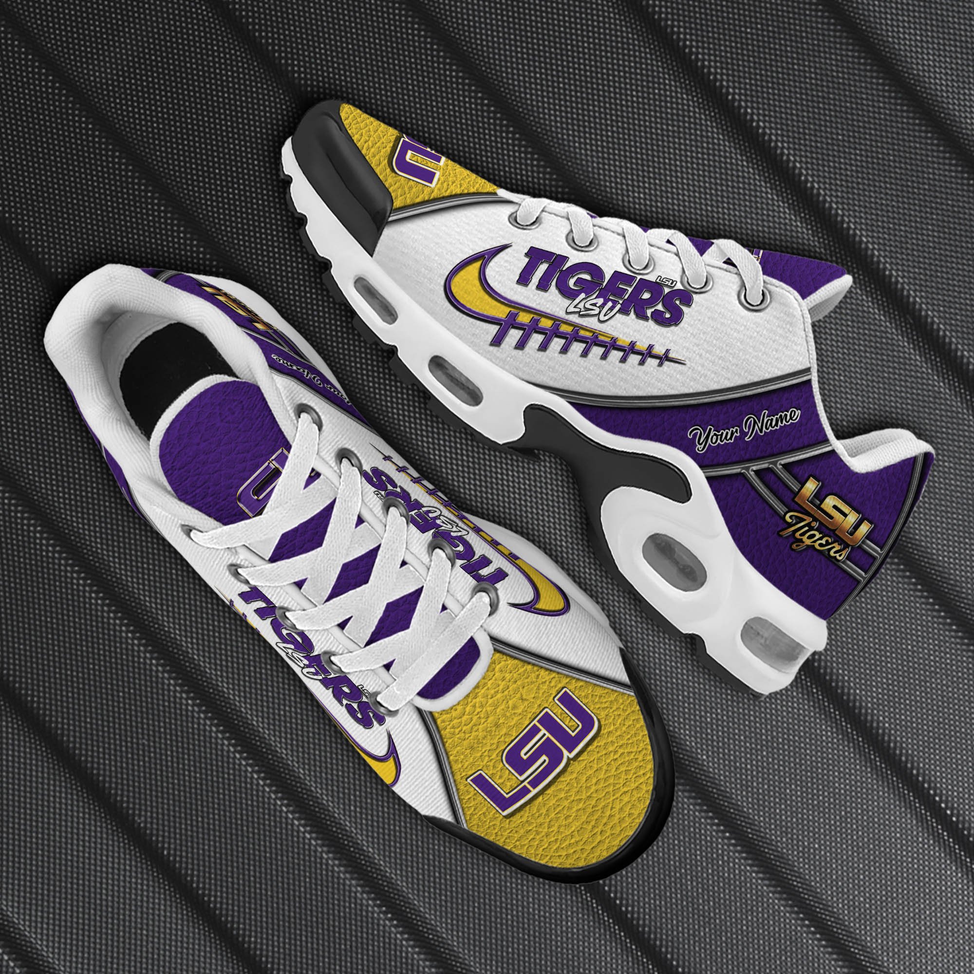 LSU TIGERS TN Shoes 2025 Version Custom Your Name, Football Team Shoes 516