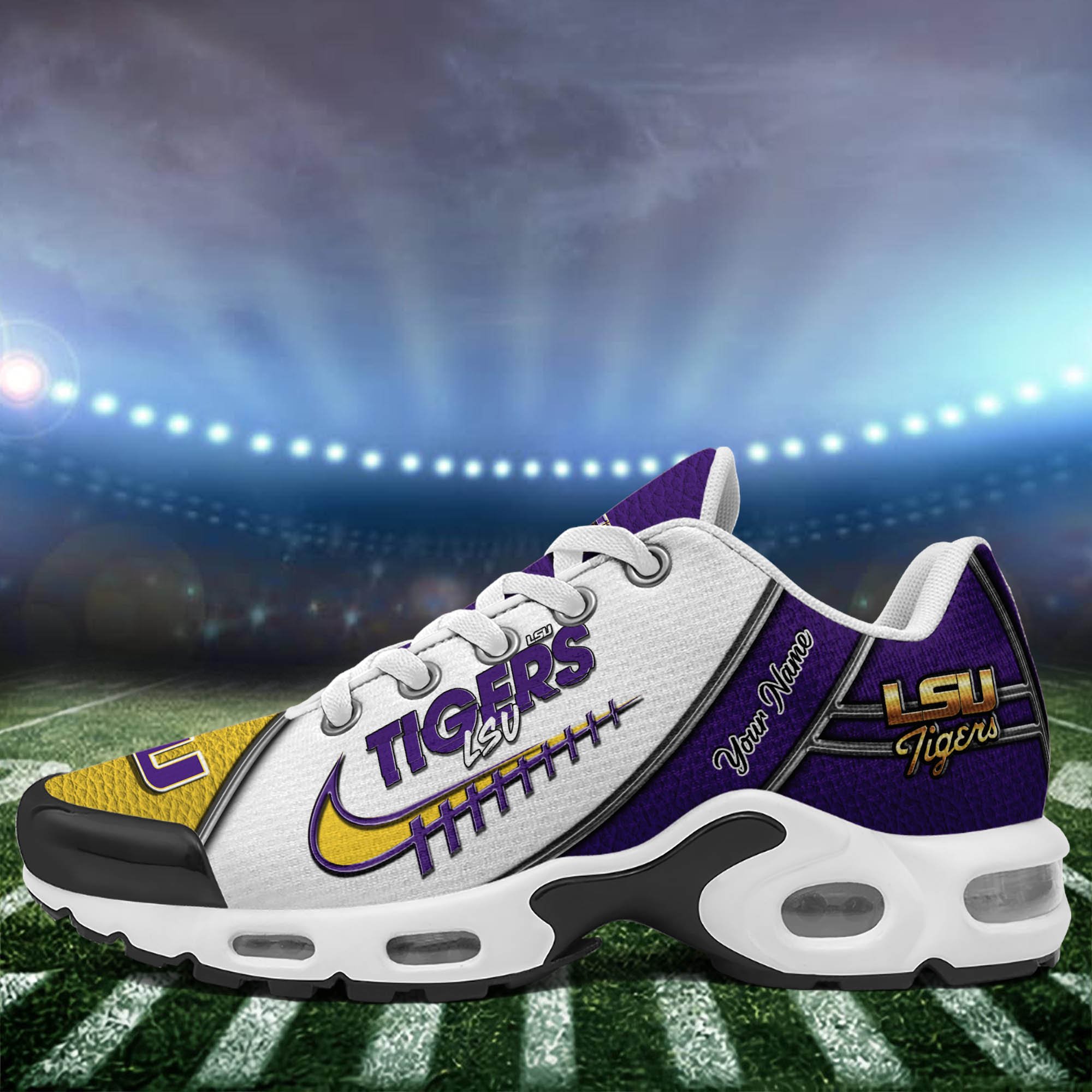 LSU TIGERS TN Shoes 2025 Version Custom Your Name, Football Team Shoes 516