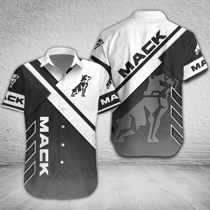 Mack Button Shirt Custom Name, Multicolor 
