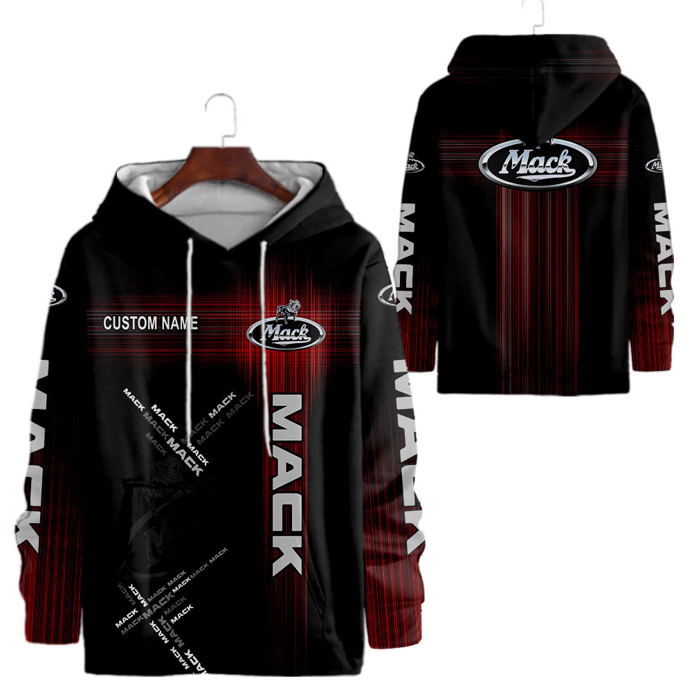 Mack Trucks Tshirt, sweatshirt, Polo, Hawaiian, Hoodie 3D Apparel Full Printing Custom Name 