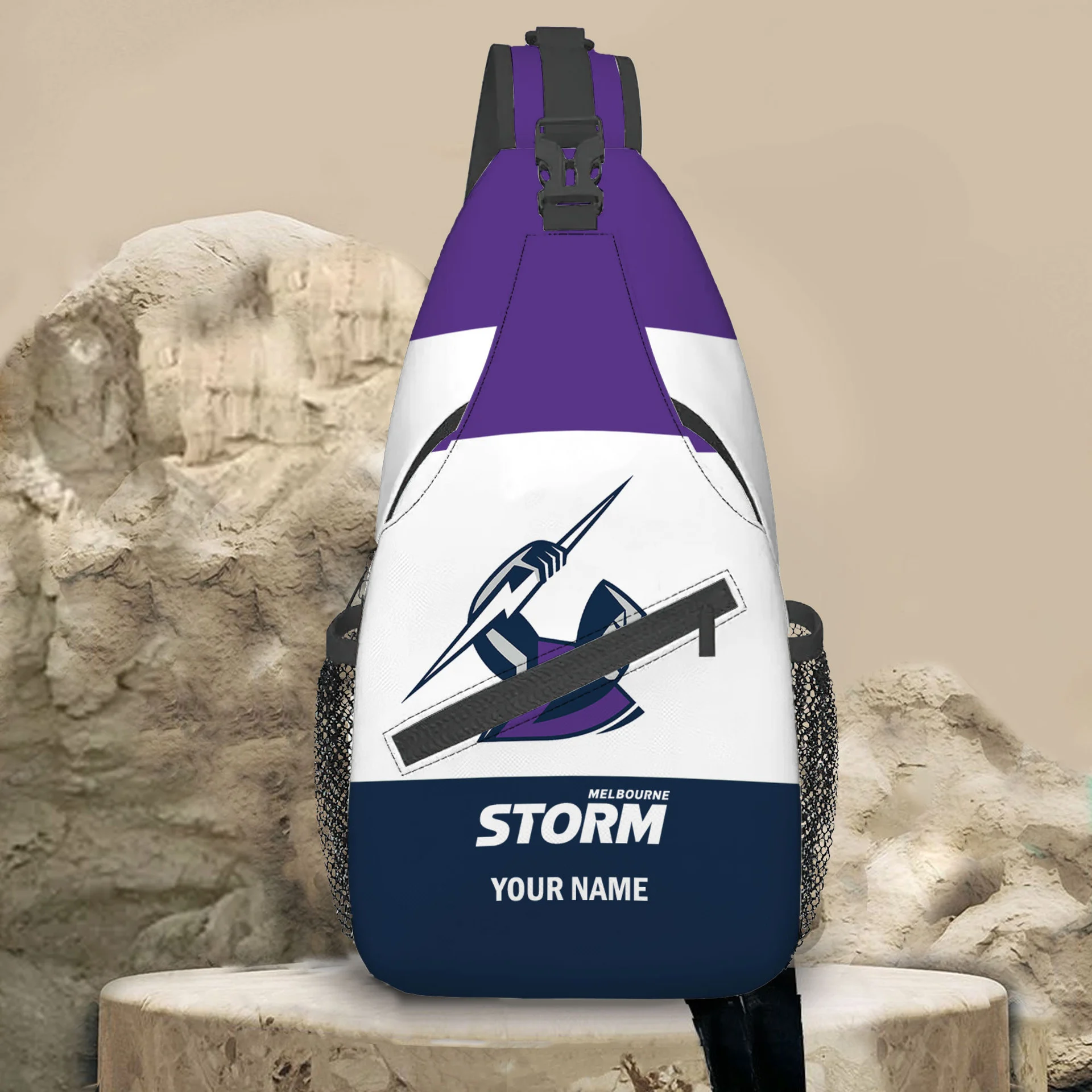 Melbourne Storm     Crossbody Bag Personalized 
