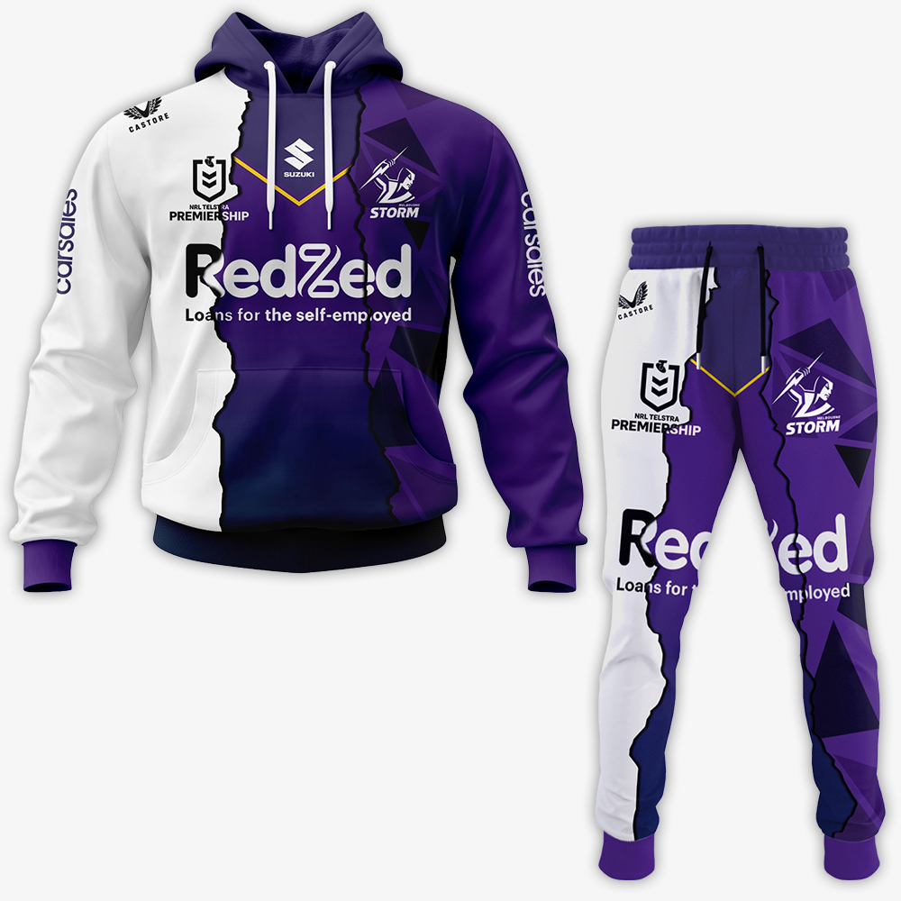Melbourne Storm-  Personalized Hoodie Set 