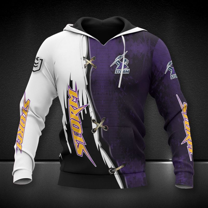 Melbourne Storm Printing T-Shirt, Polo, Hoodie, Zip, Bomber 7852 