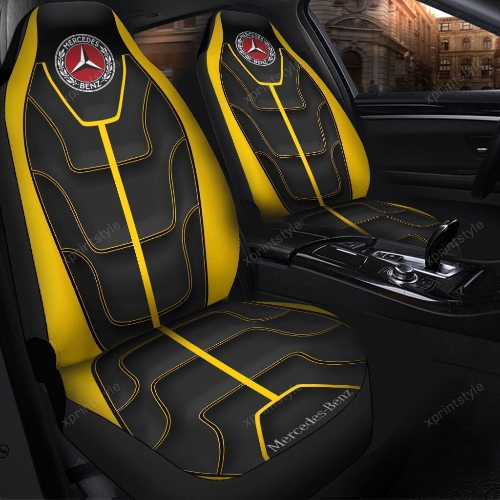 Mercedes-Benz Amg Car Seat Cover (Set Of 2) Ver 5 