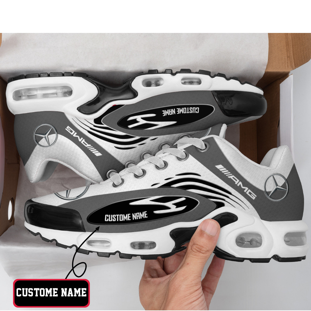 Mercedes-Benz AMG Flame Edition Custom Name TN Air Max Shoes Air Cushion Sneakers