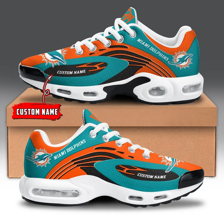 Miami Dolphins Personalized New Air Max Plus TN Shoes Air Cushion Sneaker 912LK-7628
