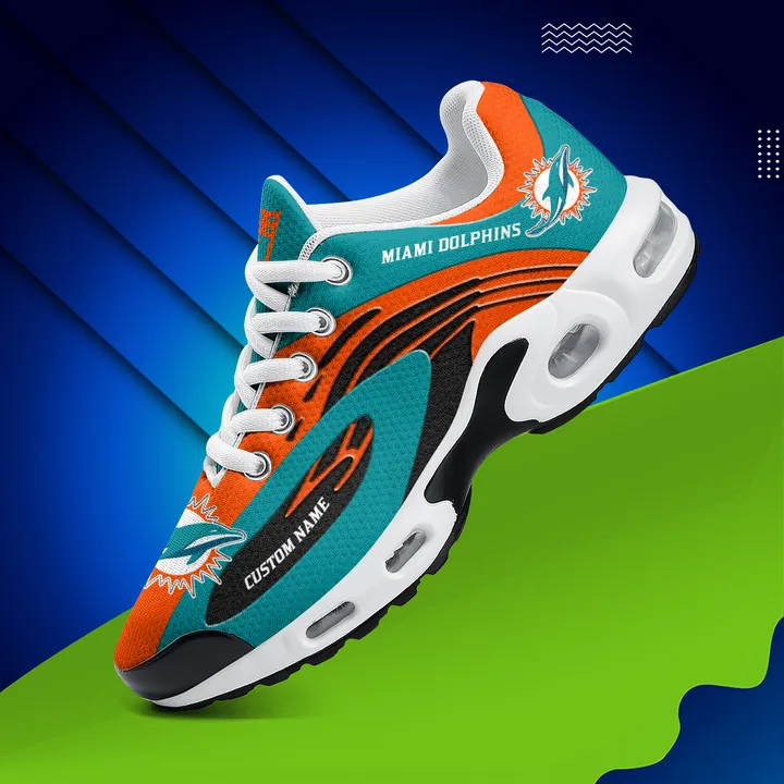 Miami Dolphins Personalized New Air Max Plus TN Shoes Air Cushion Sneaker 912LK-7628