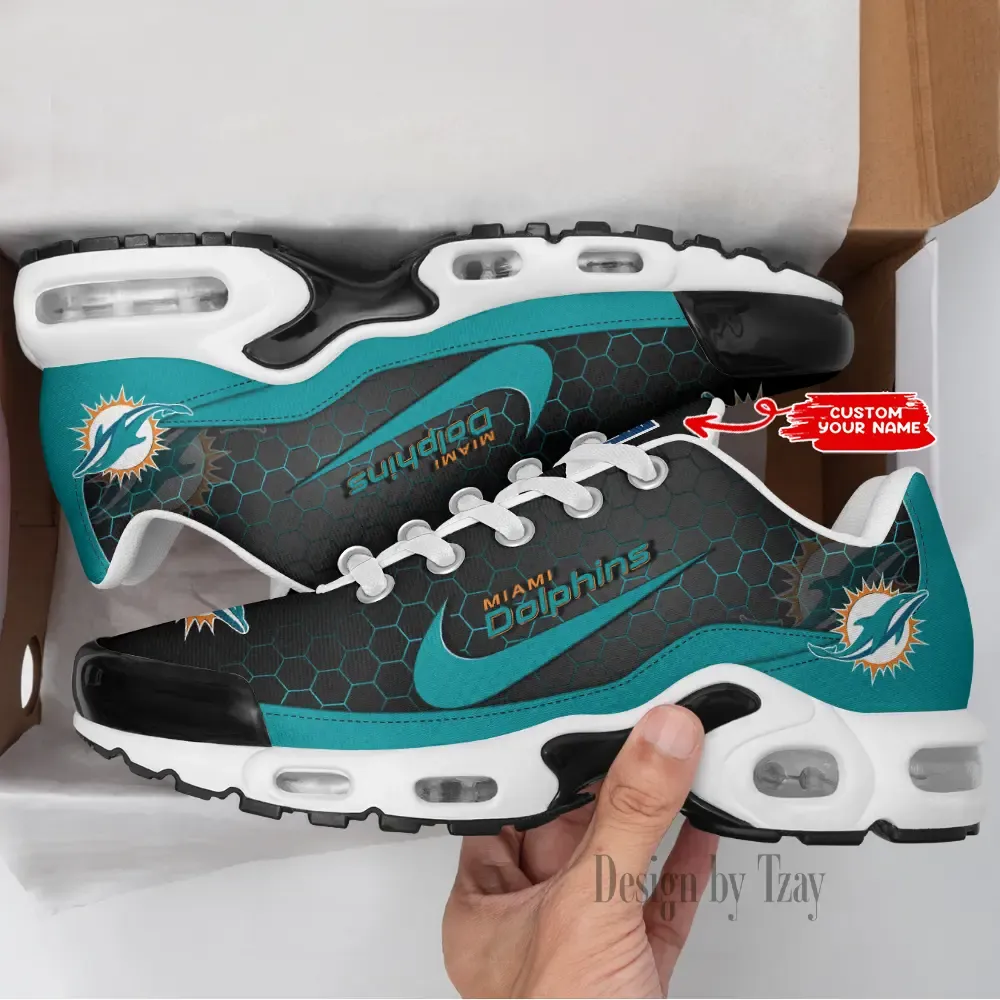 Miami Dolphins Personalized New Air Max Plus TN Shoes Air Cushion Sneaker DV1 379NH-6095