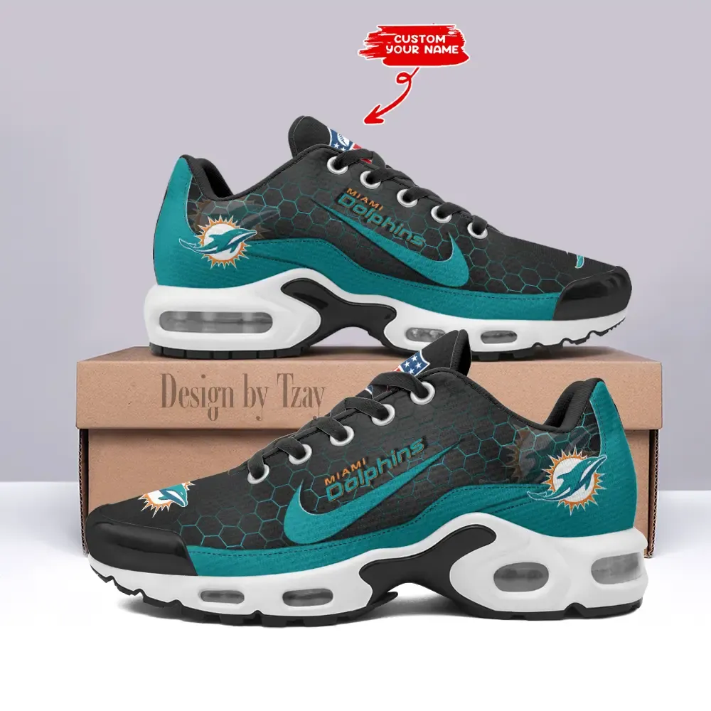 Miami Dolphins Personalized New Air Max Plus TN Shoes Air Cushion Sneaker DV1 379NH-6095