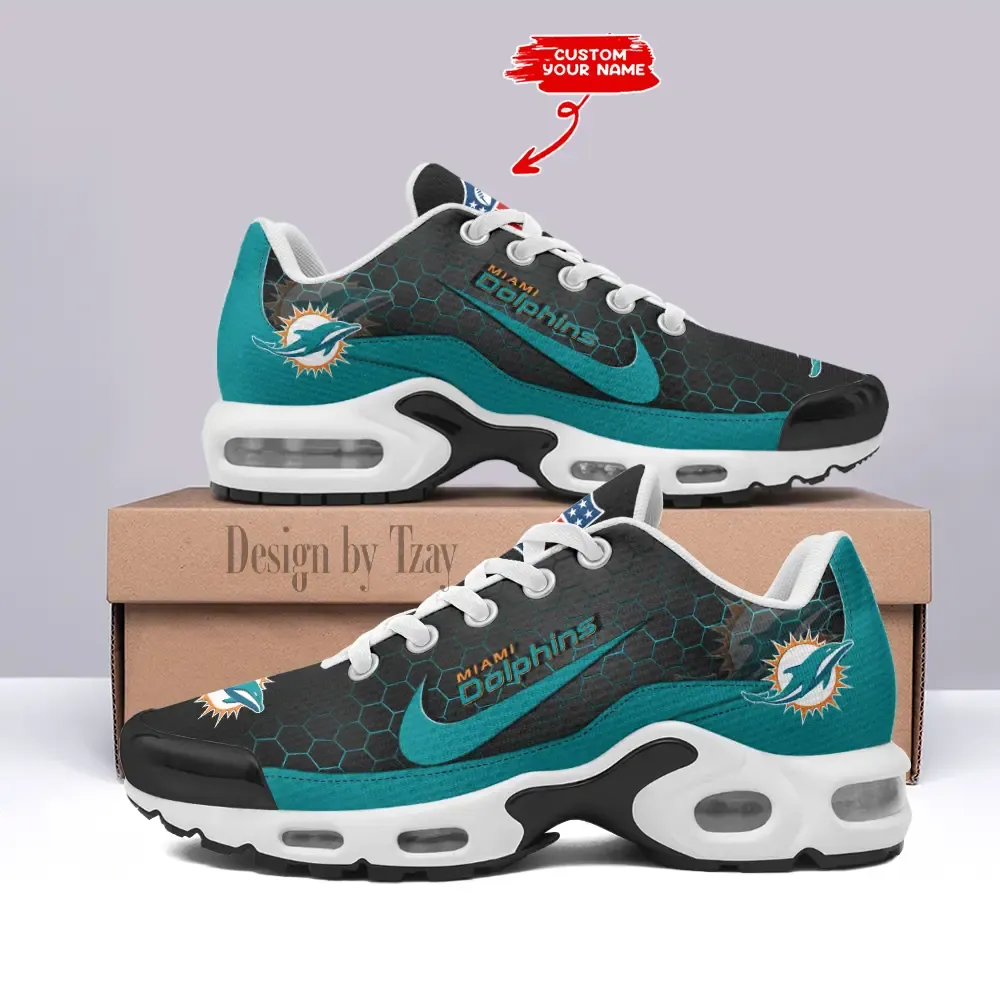Miami Dolphins Personalized New Air Max Plus TN Shoes Air Cushion Sneaker DV1 379NH-6095