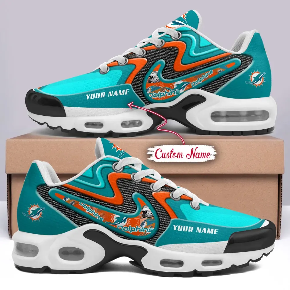 Miami Dolphins Personalized New Air Max Plus TN Shoes Air Cushion Sneaker DV1 505BR-5940