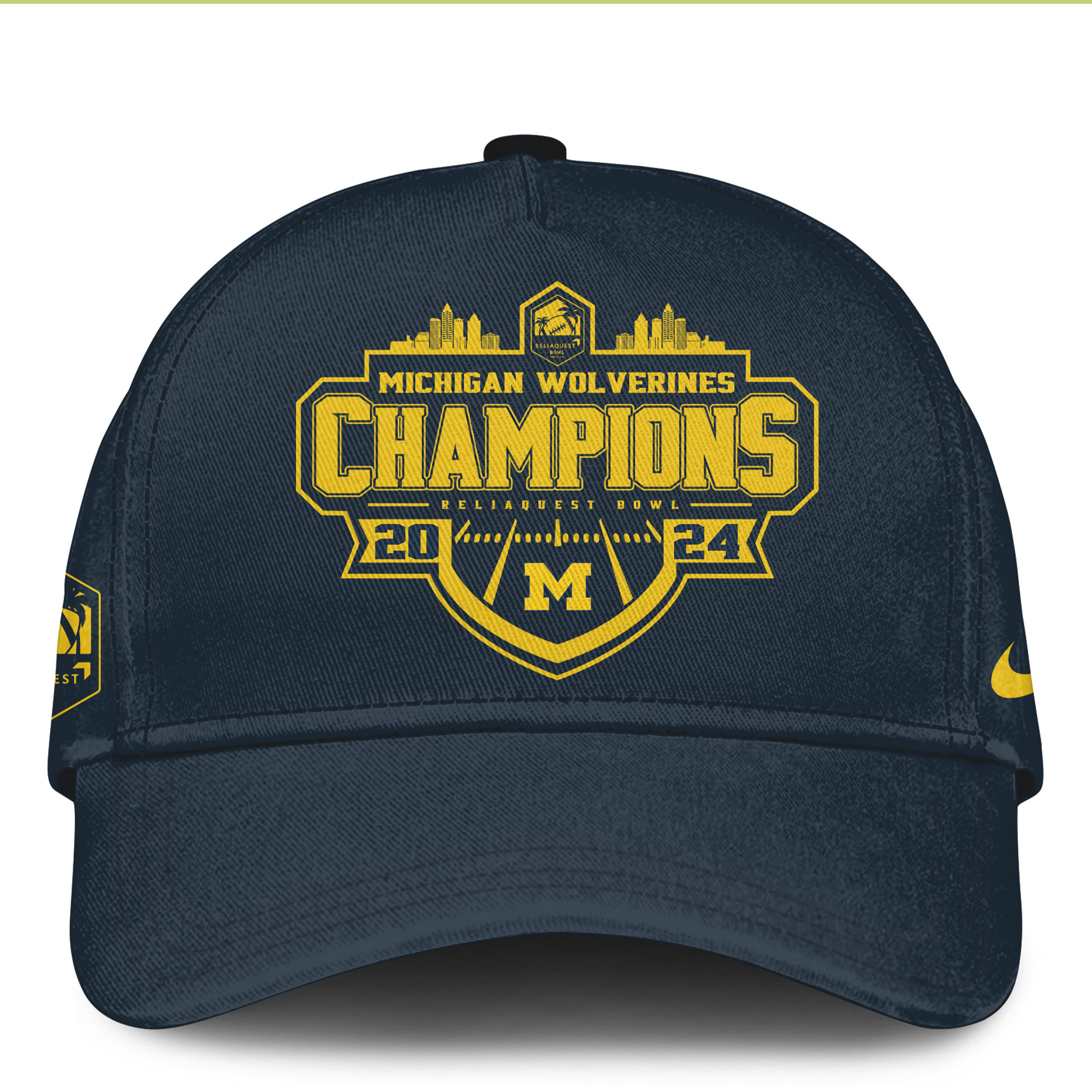 Michigan Football ReliaQuest Bowl Champions Hoodie