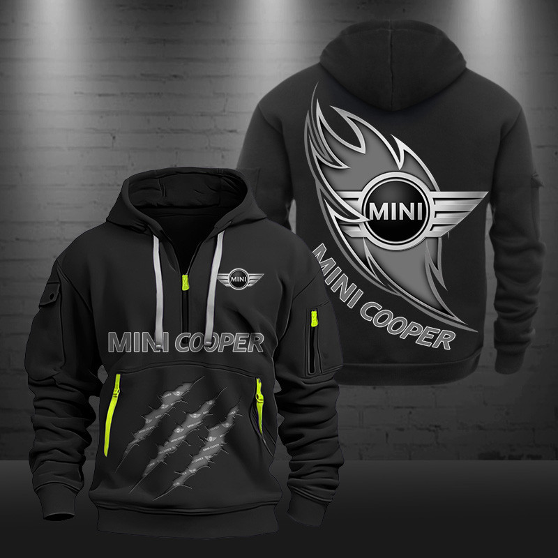 Mini cooper New Zip Hoodie 0463 Multicolor 