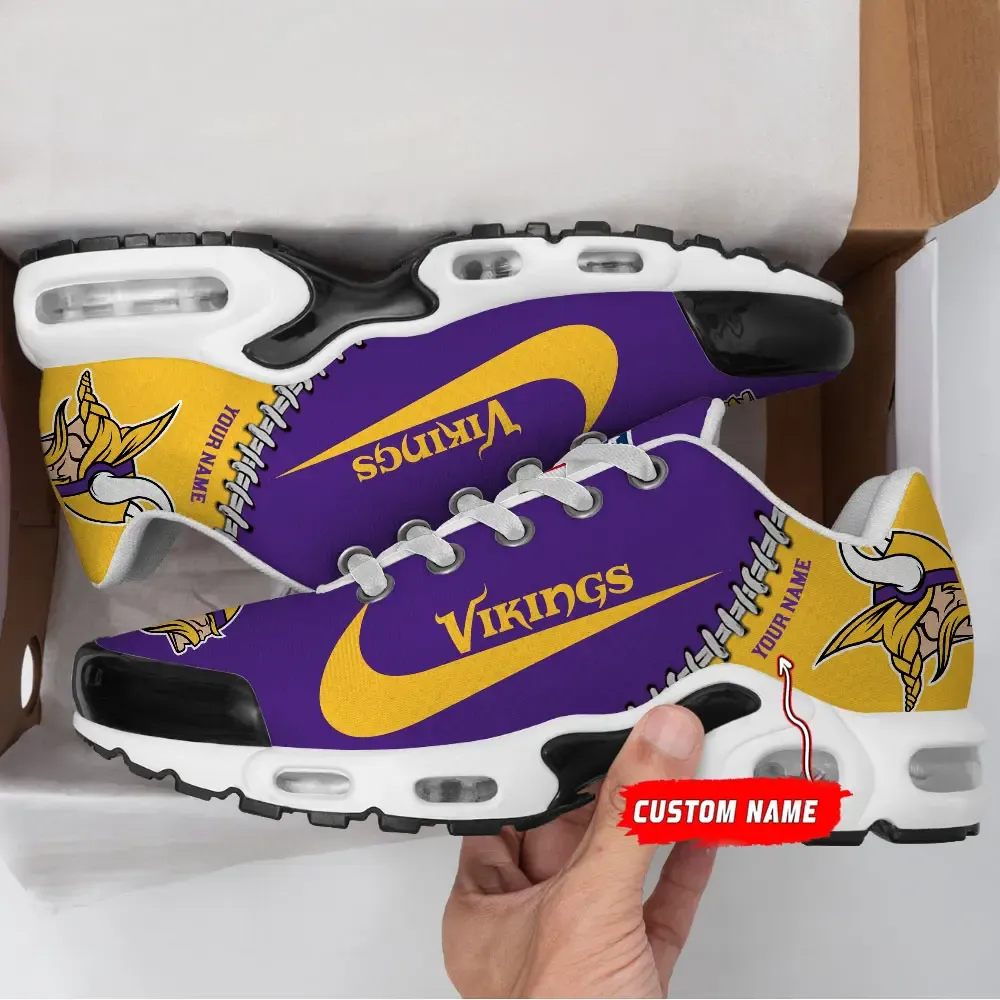 Minnesota Vikings New Air Max Plus TN Shoes Air Cushion Sneaker 644GS-6914